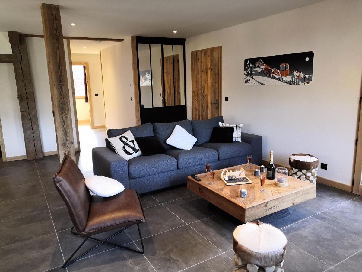 Samoëns Chez Lucienne, Jacuzzi Et Sauna מראה חיצוני תמונה