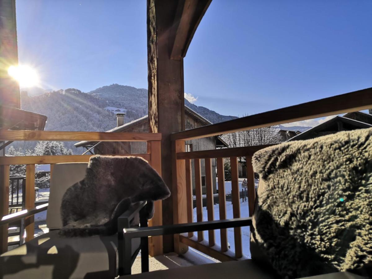 Samoëns Chez Lucienne, Jacuzzi Et Sauna מראה חיצוני תמונה