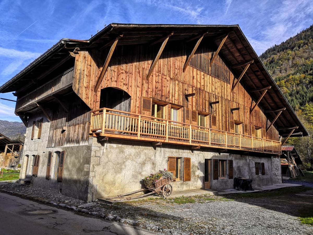 Samoëns Chez Lucienne, Jacuzzi Et Sauna מראה חיצוני תמונה