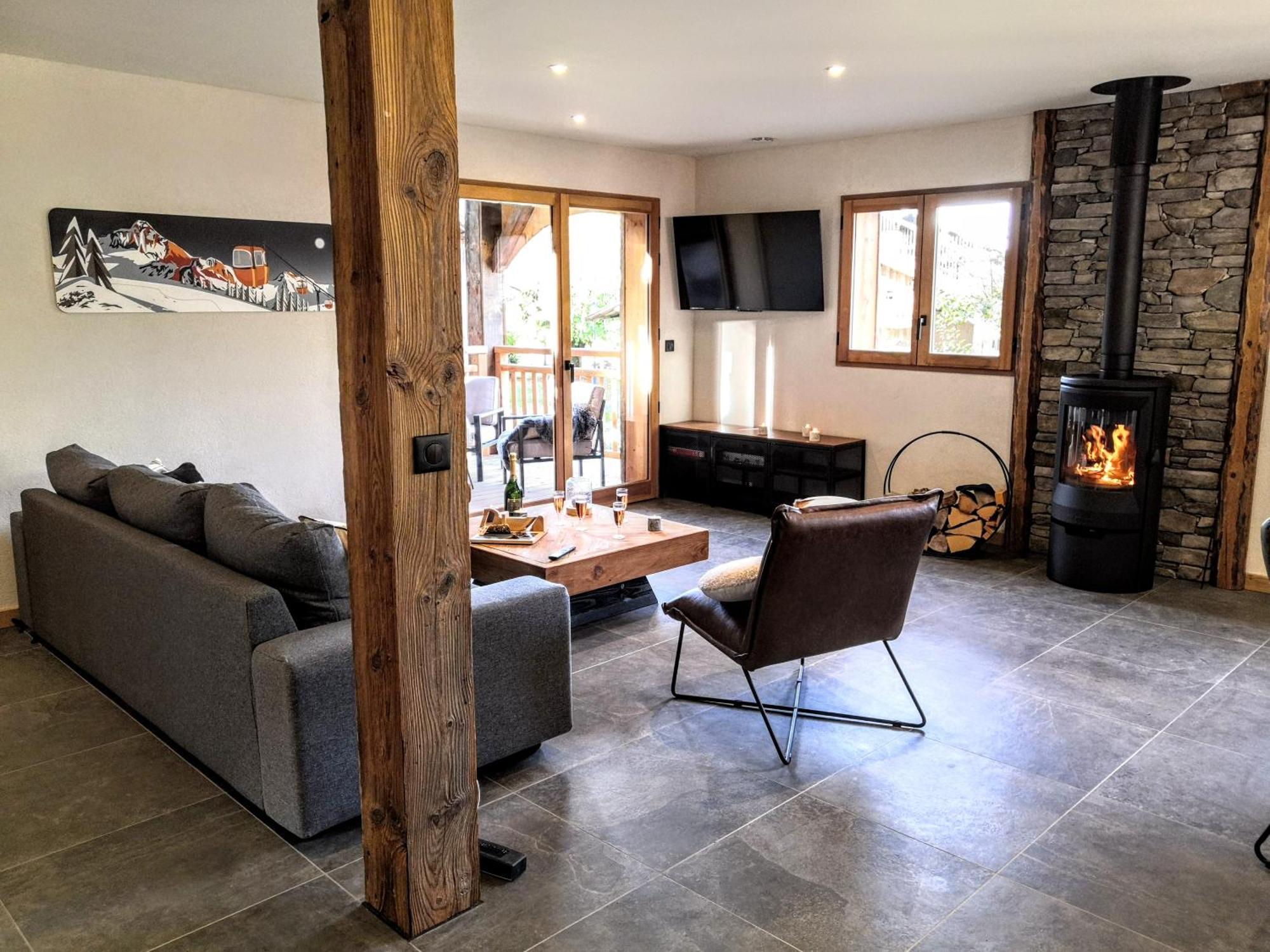 Samoëns Chez Lucienne, Jacuzzi Et Sauna מראה חיצוני תמונה